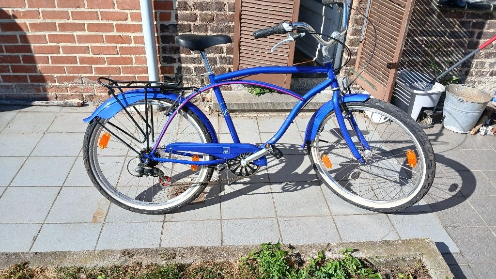 Vélo americain  femme homme    26p.7 vitesse discuter liege, Vélos & Vélomoteurs, Moins de 47 cm, Enlèvement, Utilisé, Accès (extra) bas