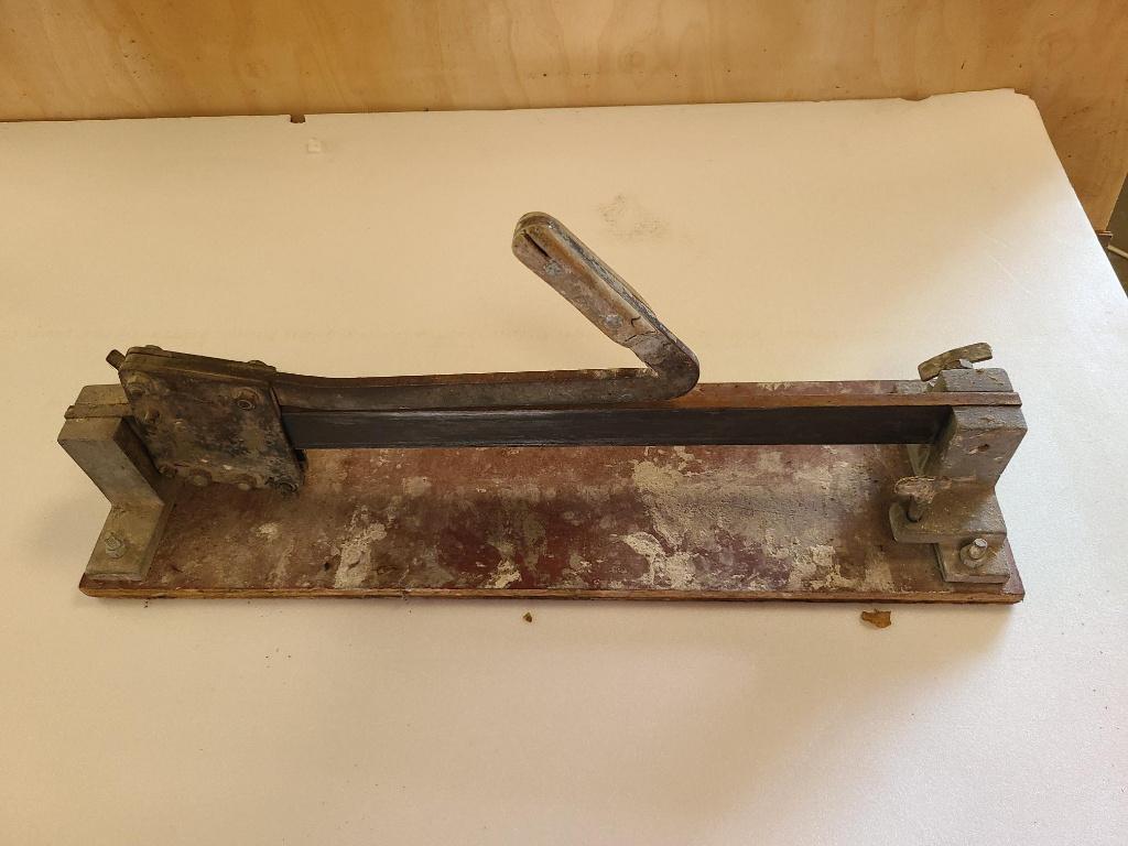 tegelsnijder, Ophalen of Verzenden, Gebruikt