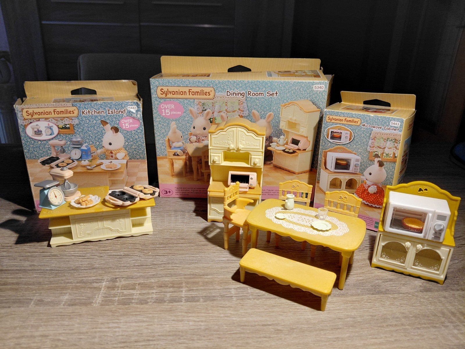 Sylvanian families keukenset, Enlèvement