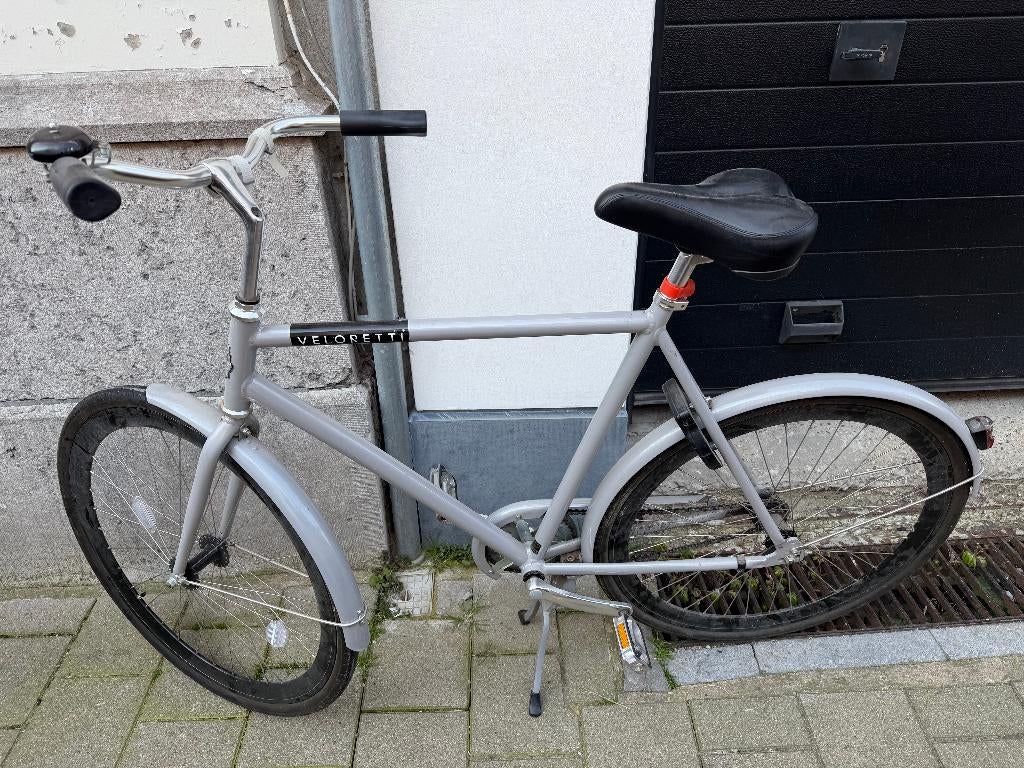 Veloretti herenfiets - Zwart / Grijs, Ophalen, Gebruikt, Overige merken