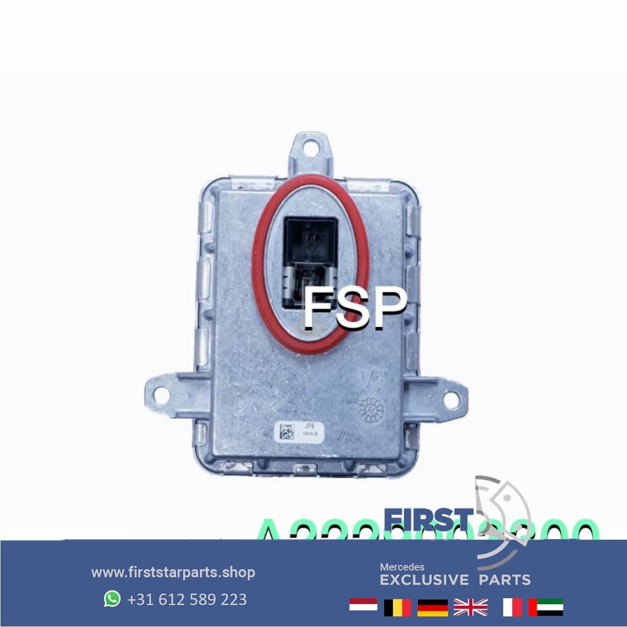 A2229003300 KOPLAMP MODULE Mercedes W117 CLA W156 GLA Origin, Utilisé, -, -, Enlèvement ou Envoi