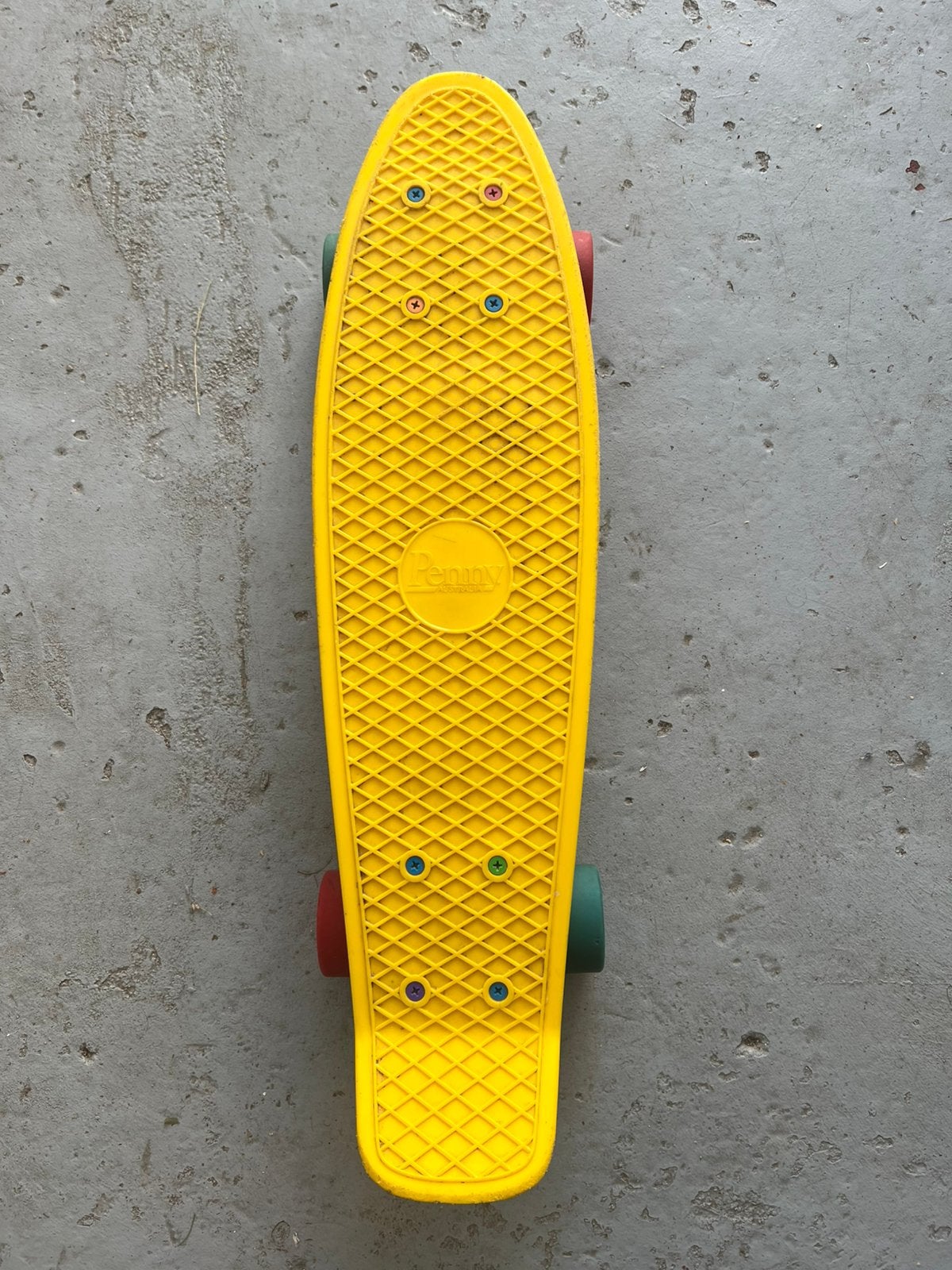 Penny Original geel skateboard, Ophalen of Verzenden, Zo goed als nieuw, Skateboard