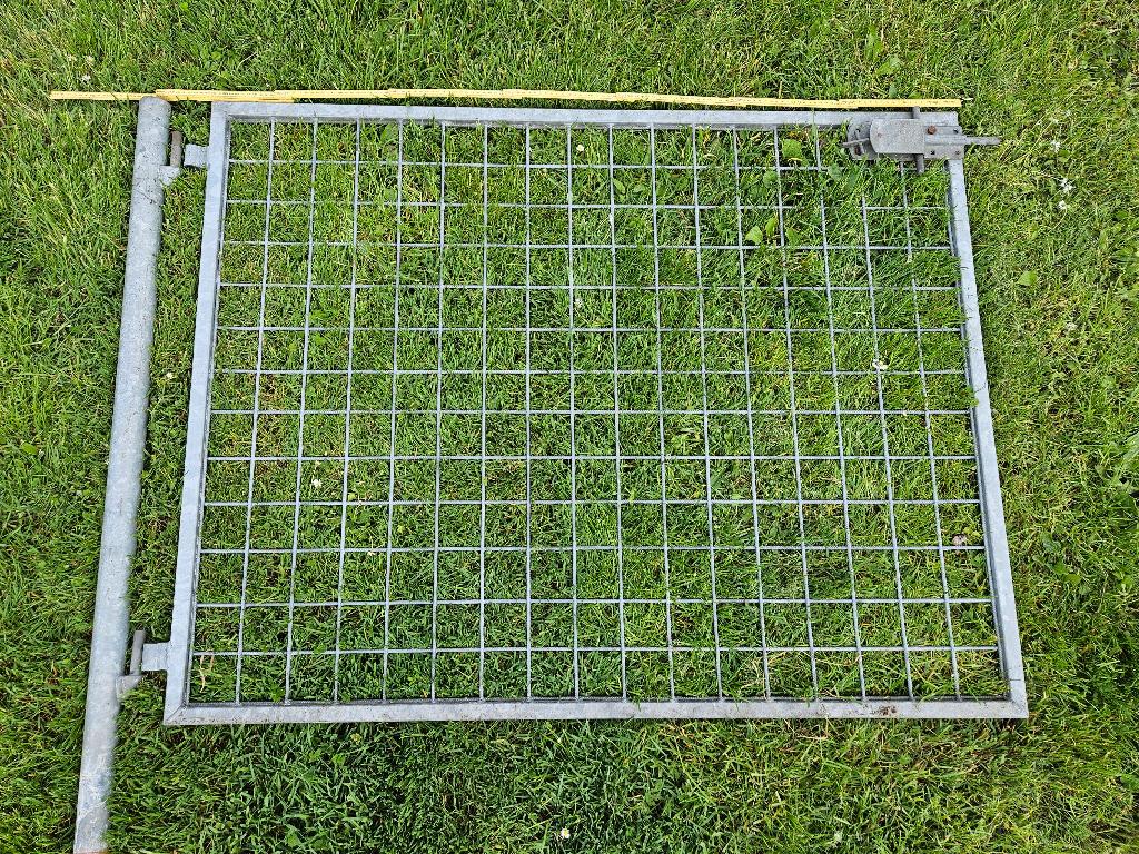 zware gegalvaniseerde tuinpoort +/- 140 cm breed, Tuin en Terras, Tuinpoorten, Ophalen, 100 tot 150 cm, 100 tot 150 cm