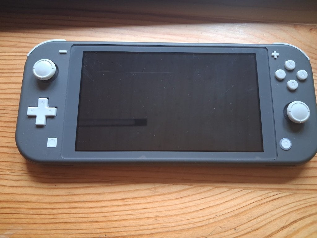 Nintendo Switch (grijs) te koop, Ophalen of Verzenden, Zo goed als nieuw, Zonder controller, Switch 2019 Upgrade