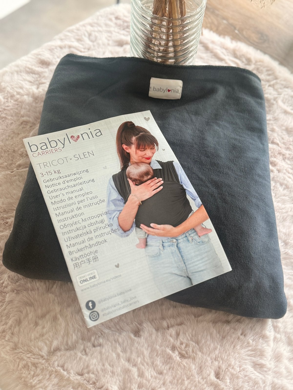 Babylonia draagdoek - in nieuwstaat, Enfants & Bébés, Porte-bébés & Écharpe porte bébé, Enlèvement ou Envoi, Comme neuf, Écharpe de portage