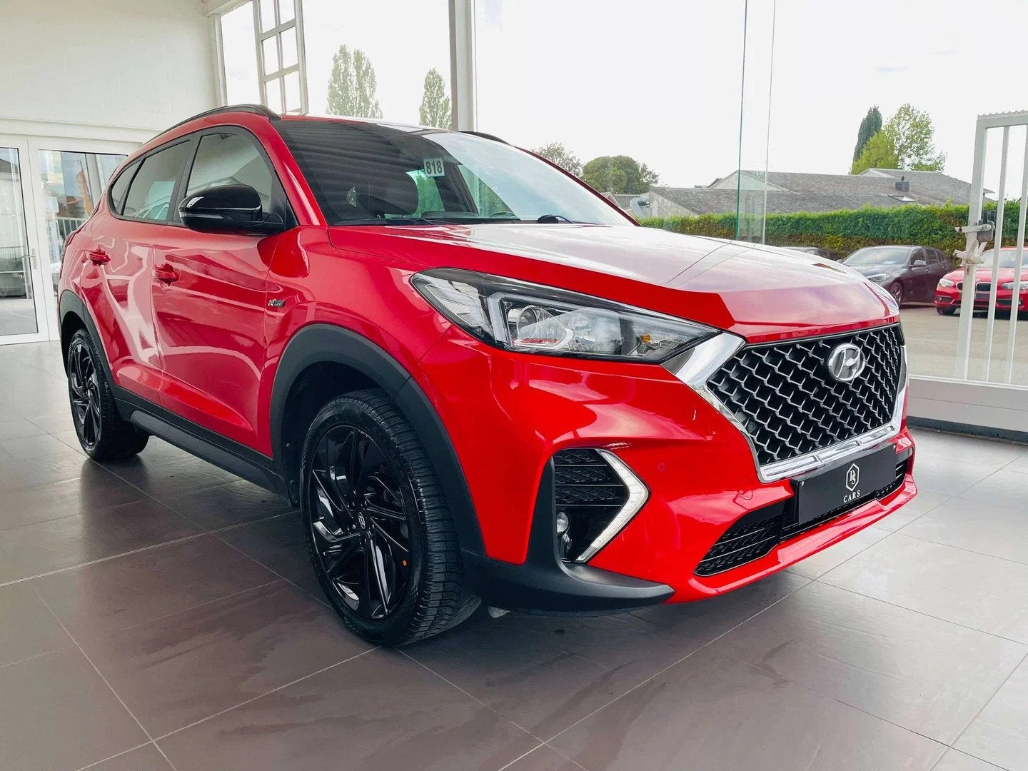 Hyundai Tucson 1.6 CRDi * GARANTIE + N-LINE + LED + GPS + CU, Autos, Achat, Euro 6, Entreprise, 5 portes