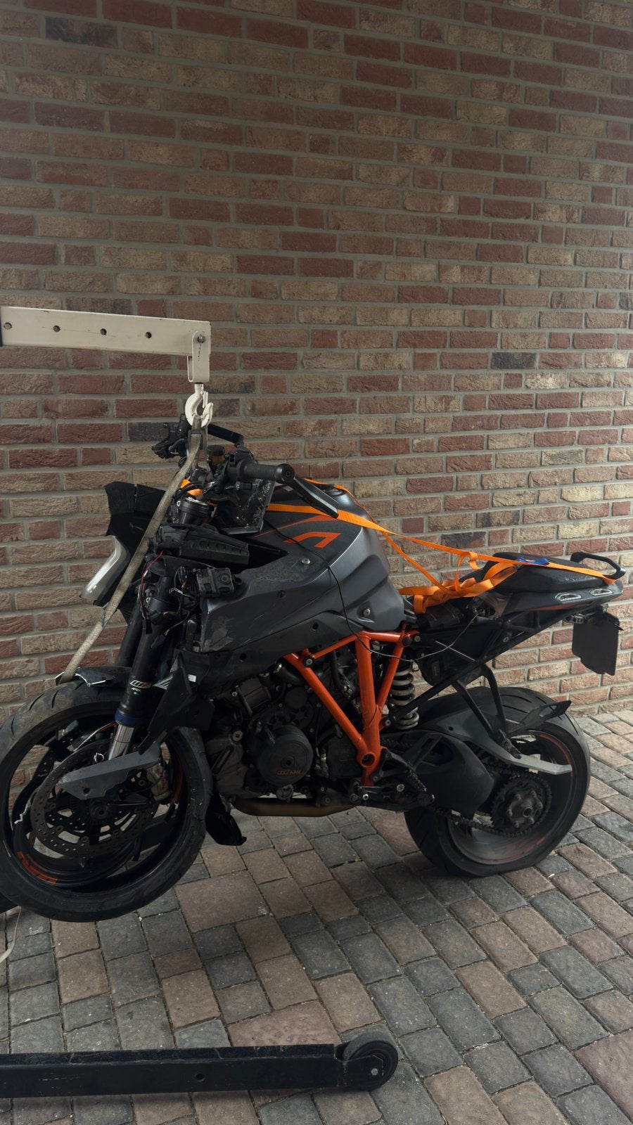Ktm 1290 superduke gt 2022 ongeval schade duitse papieren, Motos, Particulier, Naked bike