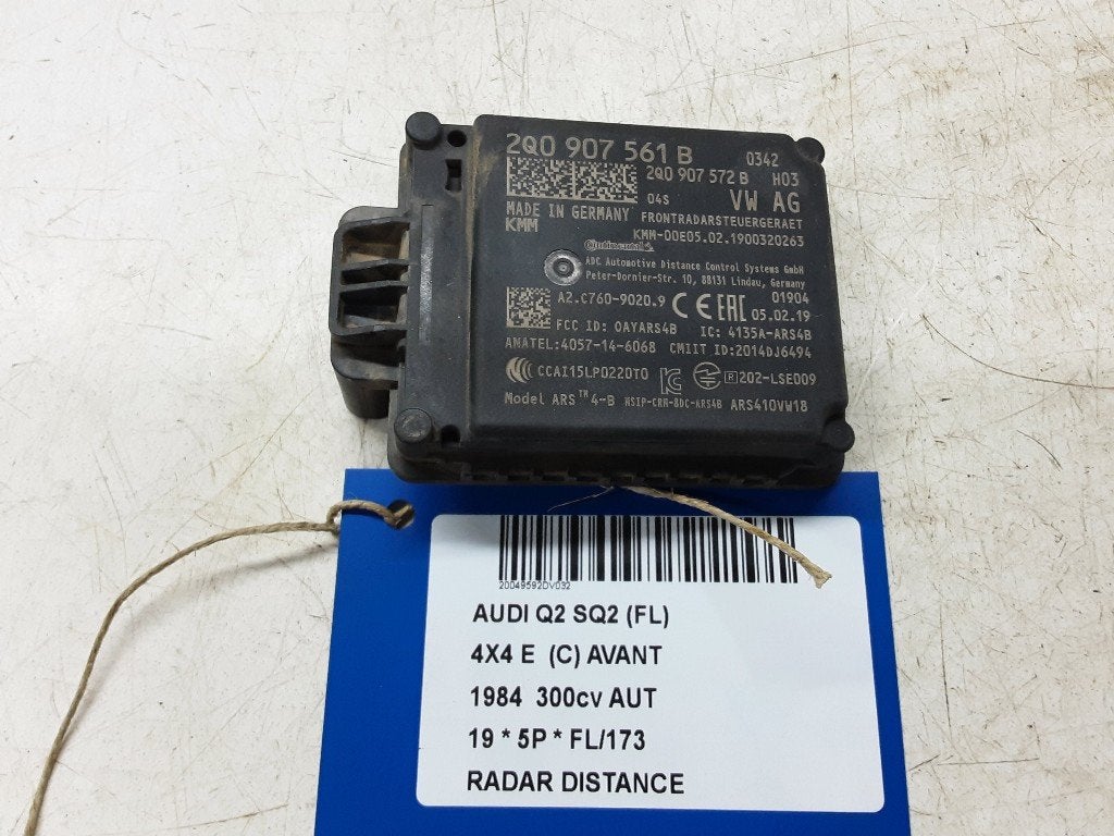 ACC SENSOR Audi SQ2 (01-2018/-) (2Q0907561B), Gebruikt, Audi