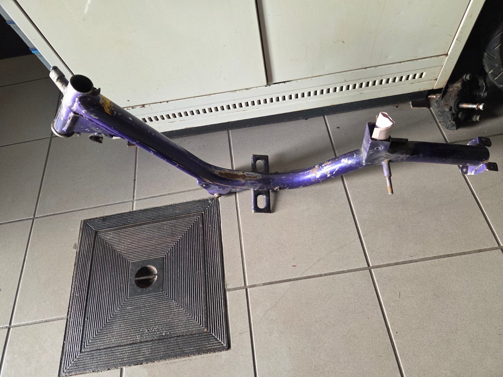 Honda Camino 25cc onderstel, Ophalen