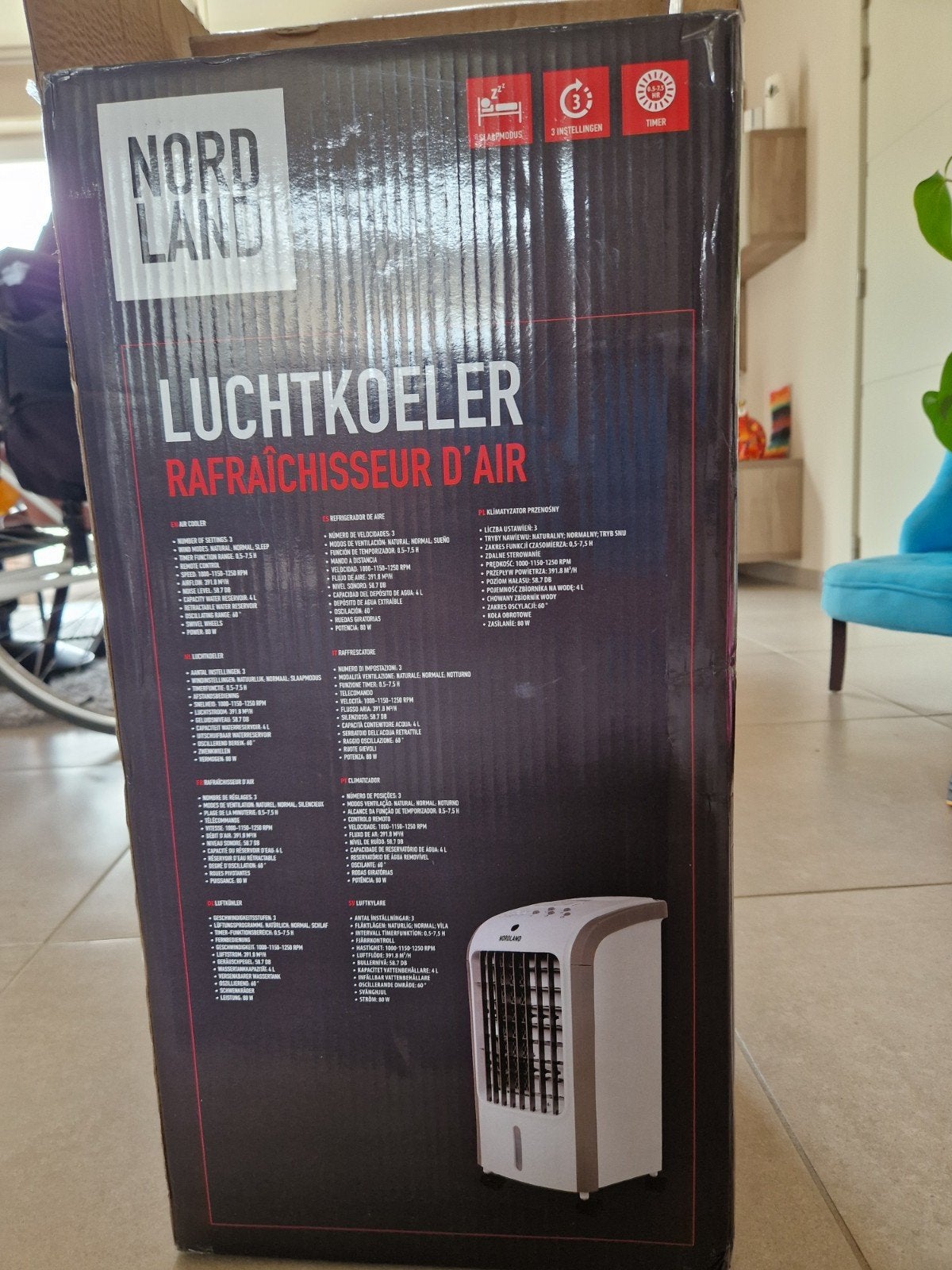 Luchtkoeler, Elektronische apparatuur, Airco's, Ophalen