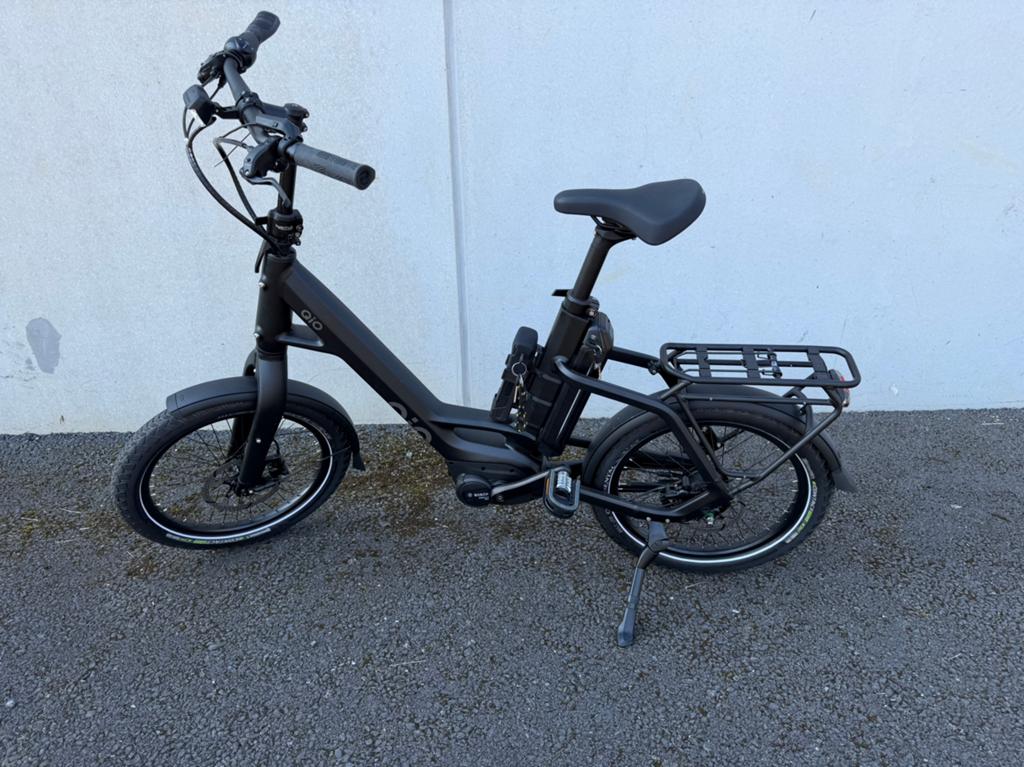 QIO EINS AP-8R elektrische fiets - Bosch - 400Wh, Ophalen of Verzenden, Zo goed als nieuw, 50 km per accu of meer