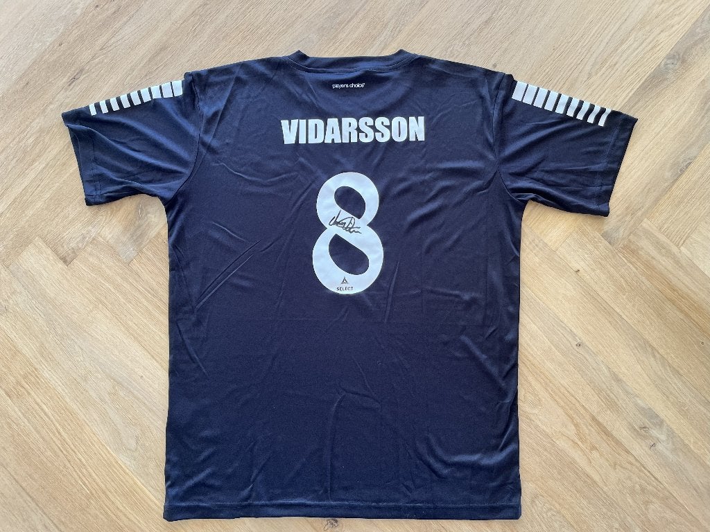 Match-worn shirt Arnar Vidarsson LMV galamatch - gesigneerd, Sport en Fitness, Maat M, Ophalen, Zo goed als nieuw, Shirt