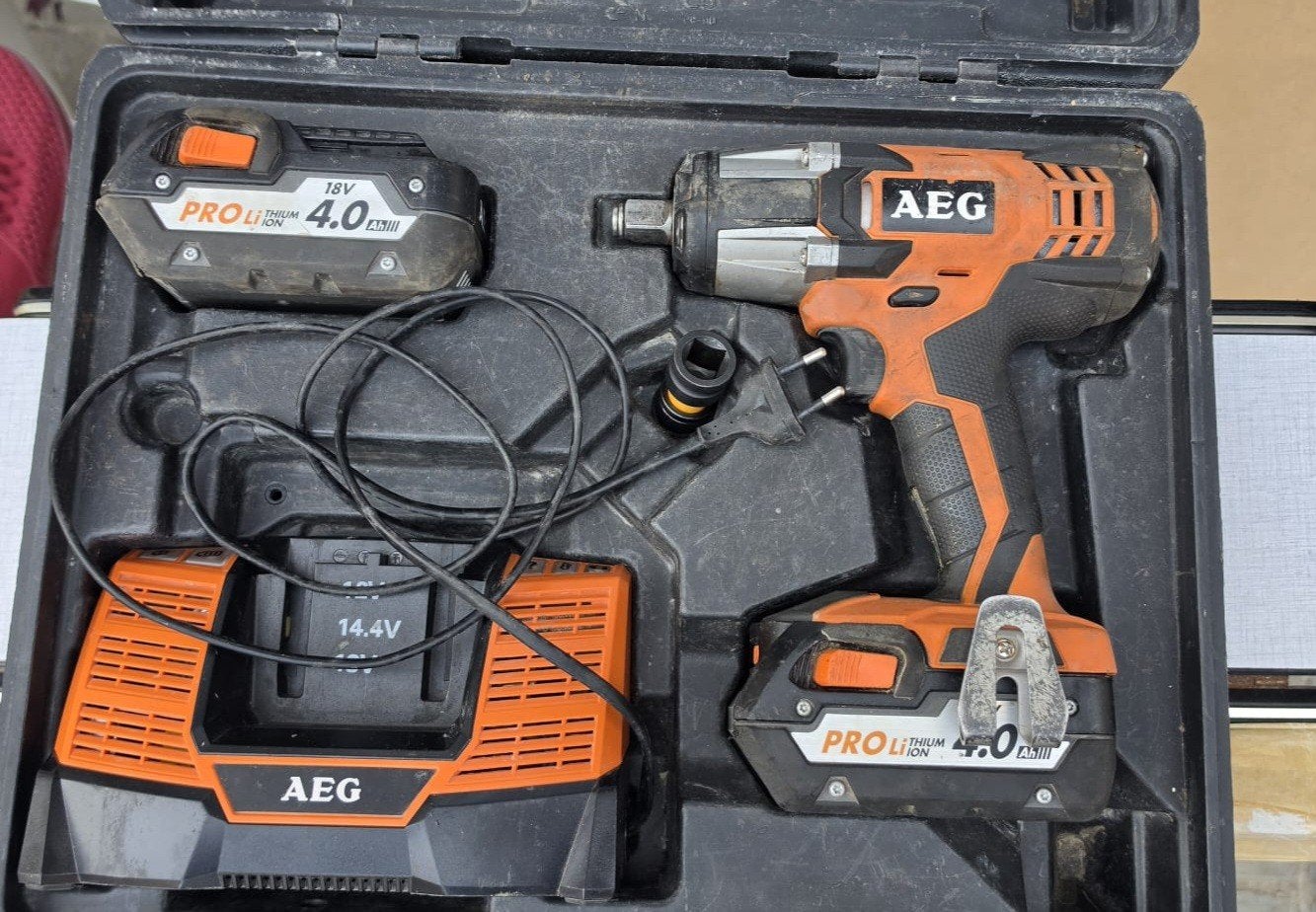 AEG Boulonneuse à chocs sans fil 18V – 360 Nm, Enlèvement