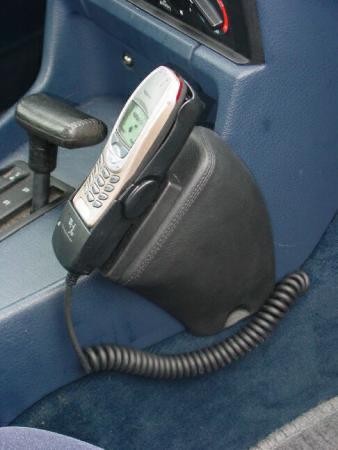 BMW E34 & E32 - Lederen Telefoonhouder, Ophalen, Nieuw, BMW
