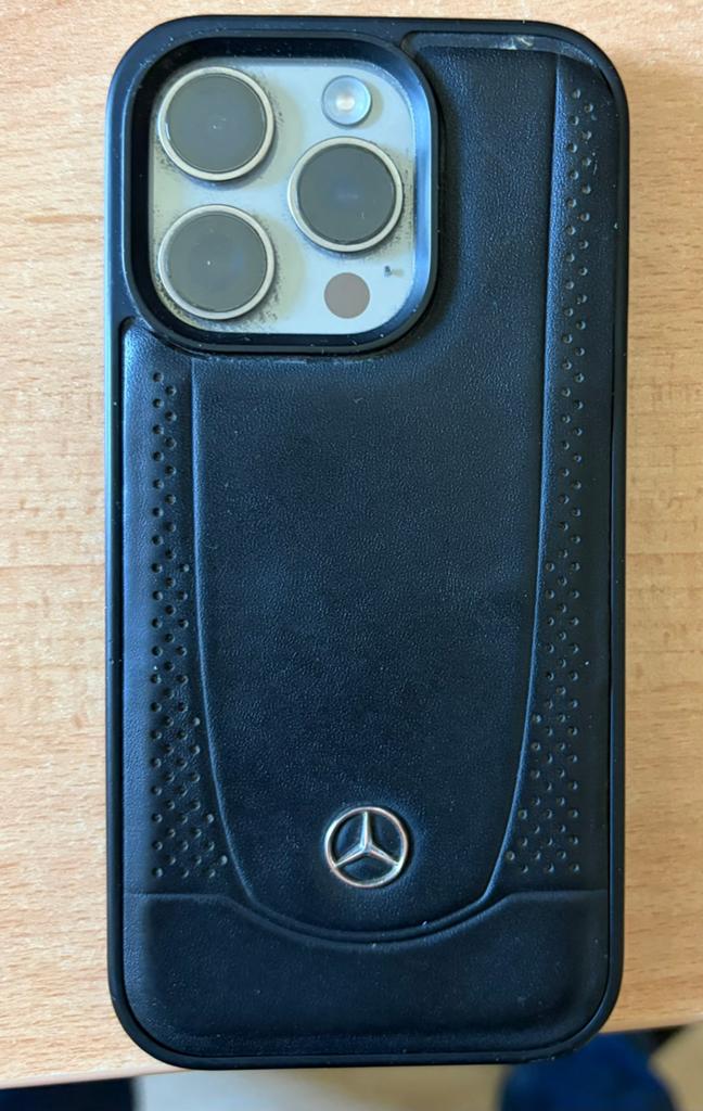 Lederen cover Mercedes benz voor Iphone 15pro, Télécoms, Téléphonie mobile | Housses, Coques & Façades | Apple iPhone, Enlèvement ou Envoi