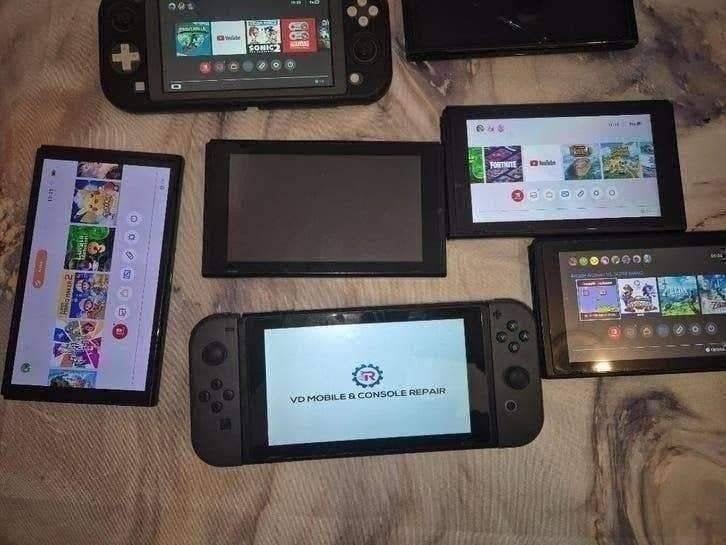 Réparation Nintendo Switch Oled - Lite - Hack, Consoles de jeu & Jeux vidéo, Enlèvement ou Envoi, Reconditionné