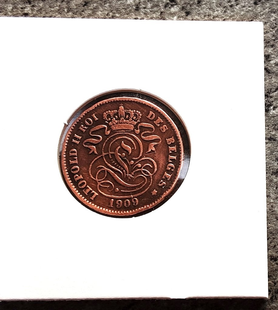 Belgique - 2 cents - 1909 Fr. (Ref 015) Livraison gratuite., Enlèvement ou Envoi, Monnaie en vrac