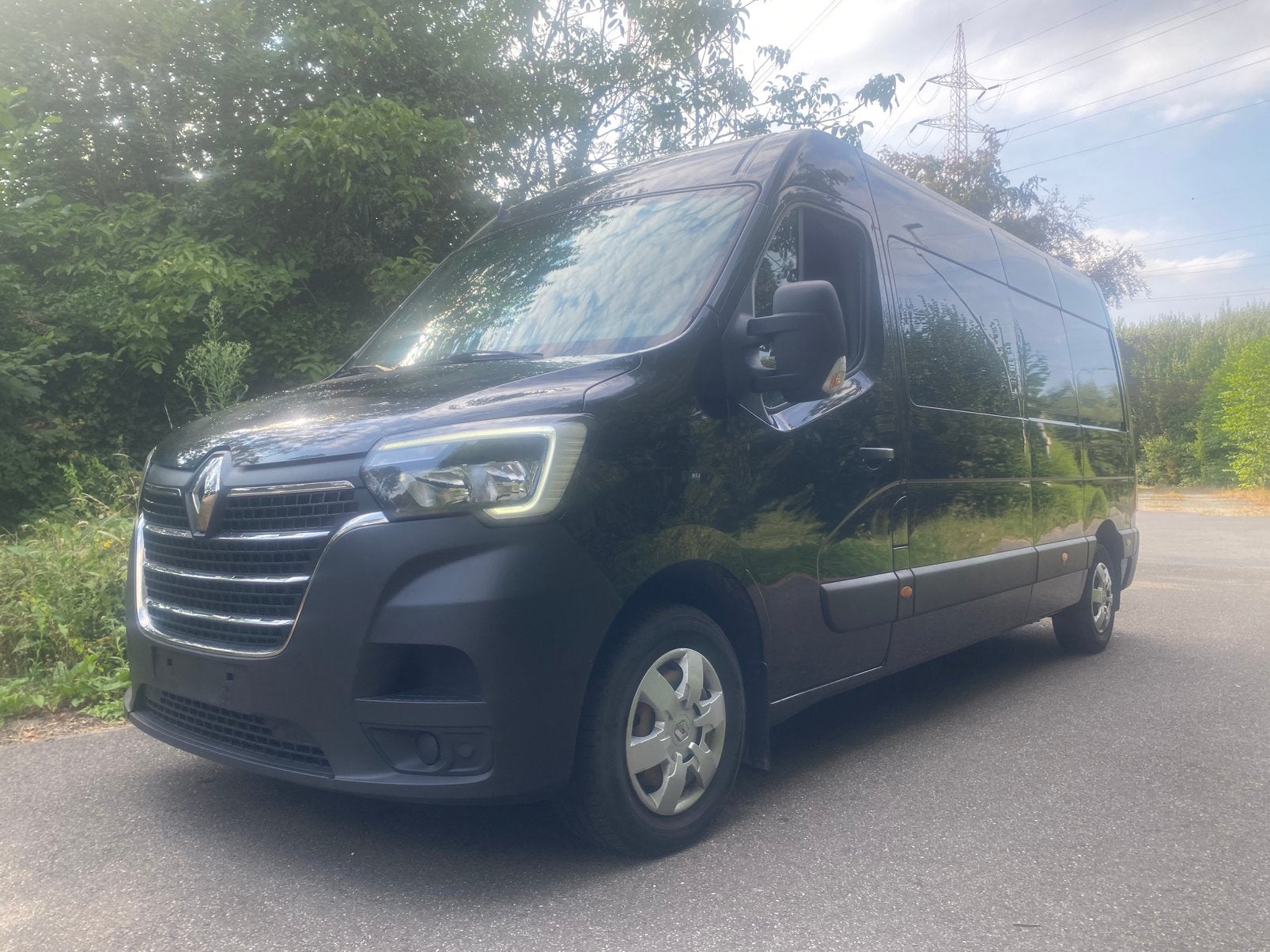 Renault master dubbel cabine 7PL, Auto's, Bestelwagens en Lichte vracht, Voorwielaandrijving, Stof, Euro 6, Renault