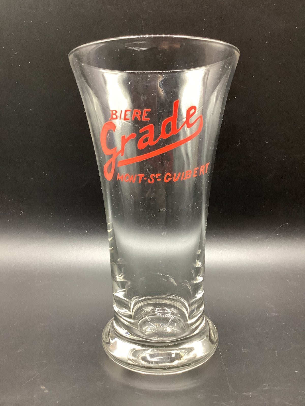 Ancien verre bière Grade (Mont-saint-Guibert), Enlèvement ou Envoi, Comme neuf