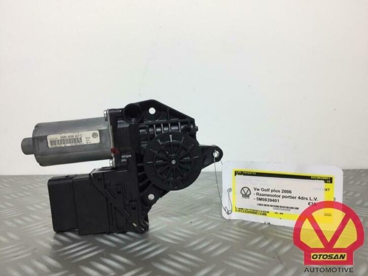 vw golf 5 plus raammotor portier links achter 5m0839401, Gebruikt, Volkswagen, Volkswagen AG, Vw@volkswagen.de