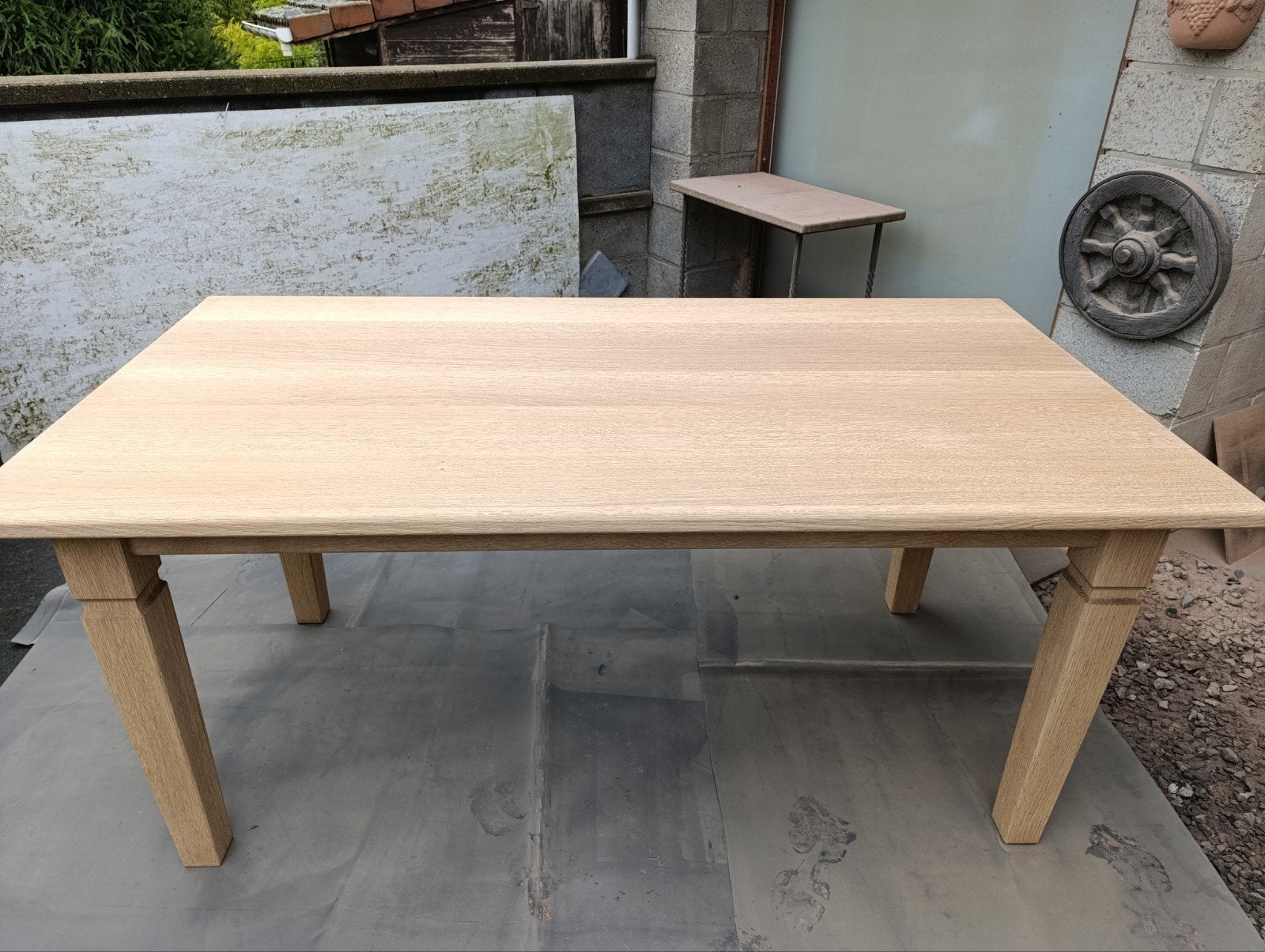 table de salon en chêne, Maison & Meubles, Enlèvement ou Envoi, Chêne