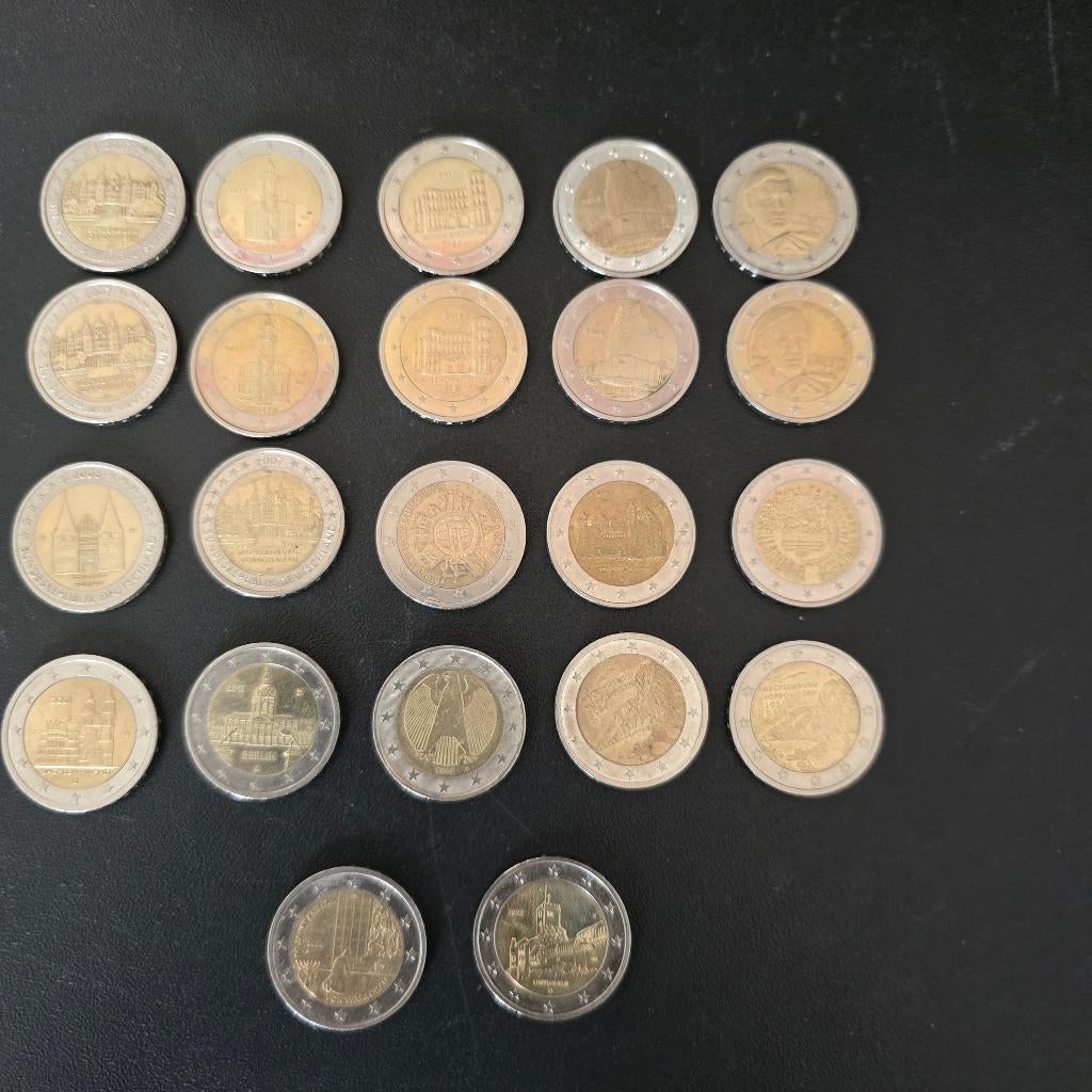 Munten van 2 euro, Postzegels en Munten, Ophalen of Verzenden, Overige landen, 2 euro, Losse munt