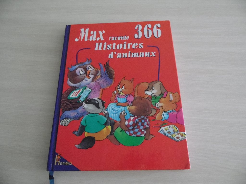MAX RACONTE   366  HISTOIRES D'ANIMAUX, Boeken, Kinderboeken | Kleuters, Fictie algemeen, Jongen of Meisje, Ophalen of Verzenden