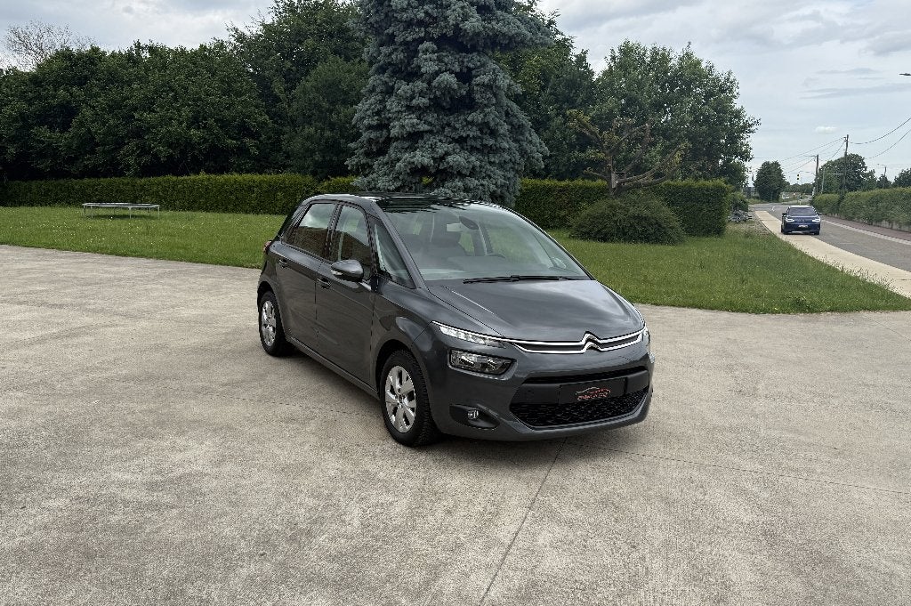 Citroën C4 Picasso 1.2i Essence * Pano - 62.000 km * GAR 12M, Autos, Citroën, Argent ou Gris, Achat, Euro 6, Entreprise