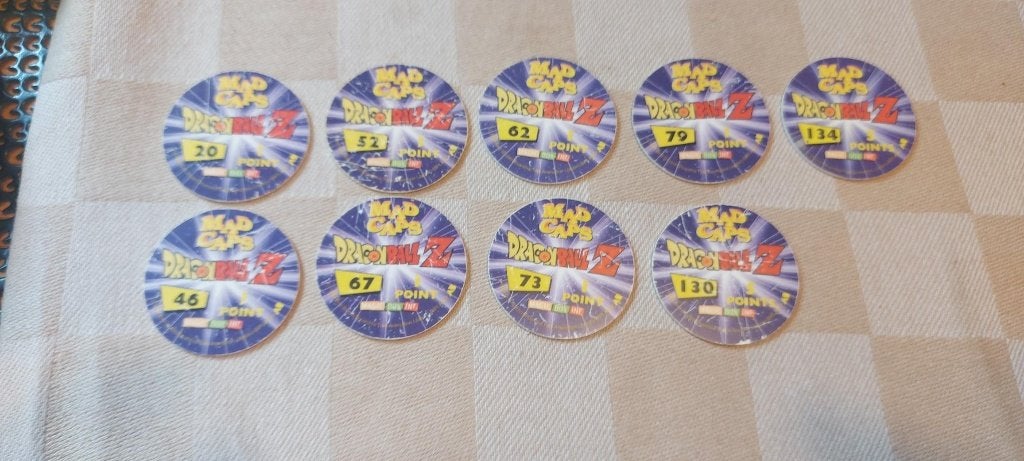 dragonball z flippos zeldzaam origineel, Hobby en Vrije tijd, Ophalen of Verzenden, Zo goed als nieuw