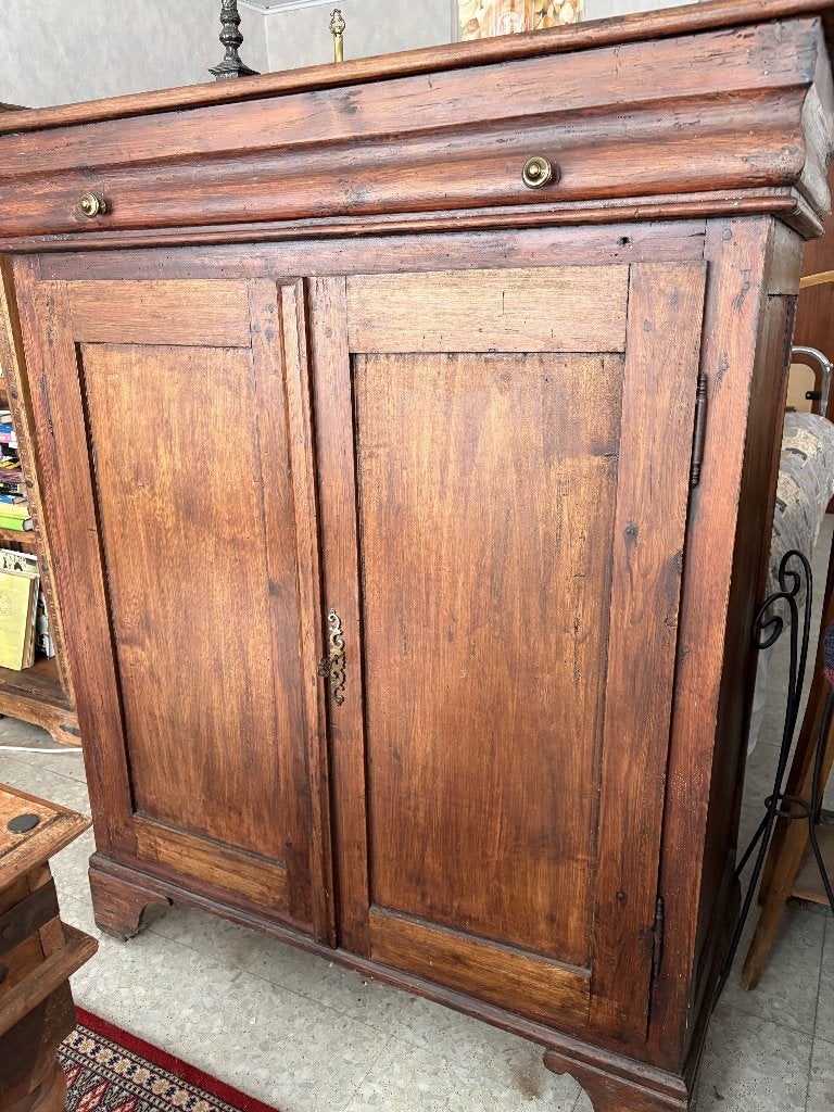 houten wandkast, Huis en Inrichting, Ophalen, 100 tot 150 cm, Eikenhout, Minder dan 150 cm