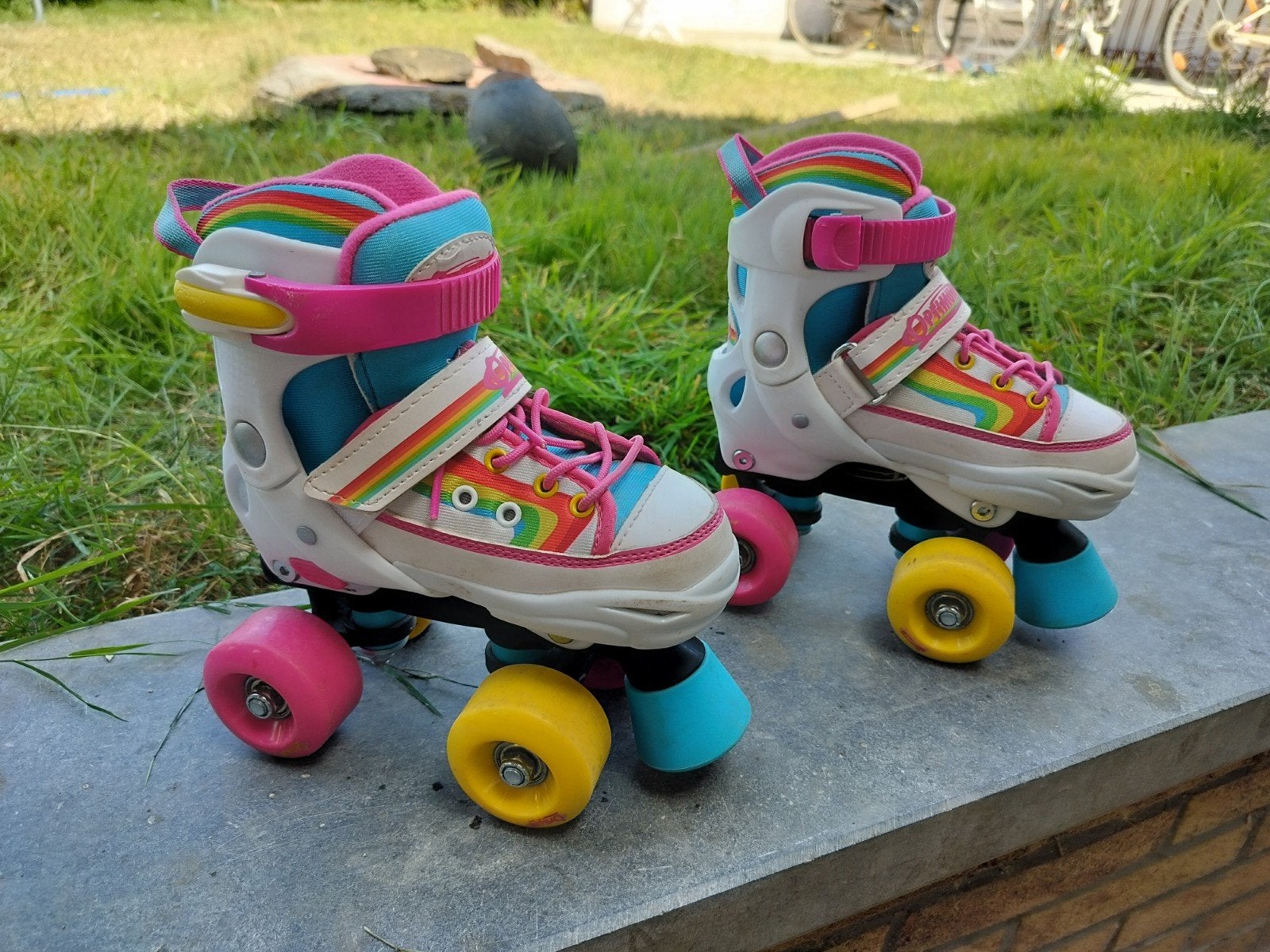 patins à roulettes enfant (taille réglable : 28 à 31), Enlèvement, Réglable