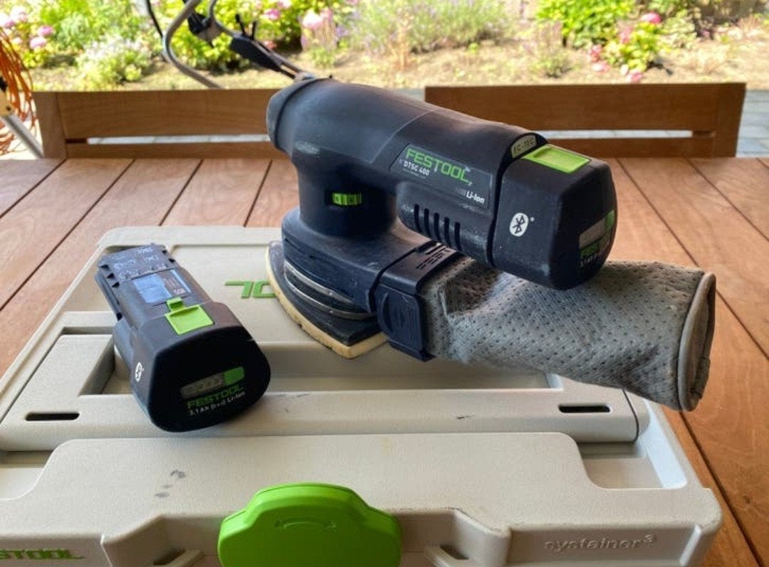 Festool DTSC 400 schuurmachine, Doe-het-zelf en Bouw, Ophalen of Verzenden