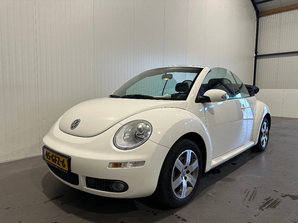Volkswagen New Beetle Cabriolet 2.0 Highline, Auto's, Volkswagen, Particulier, Beetle (Kever), Airbags, Airconditioning, Centrale vergrendeling