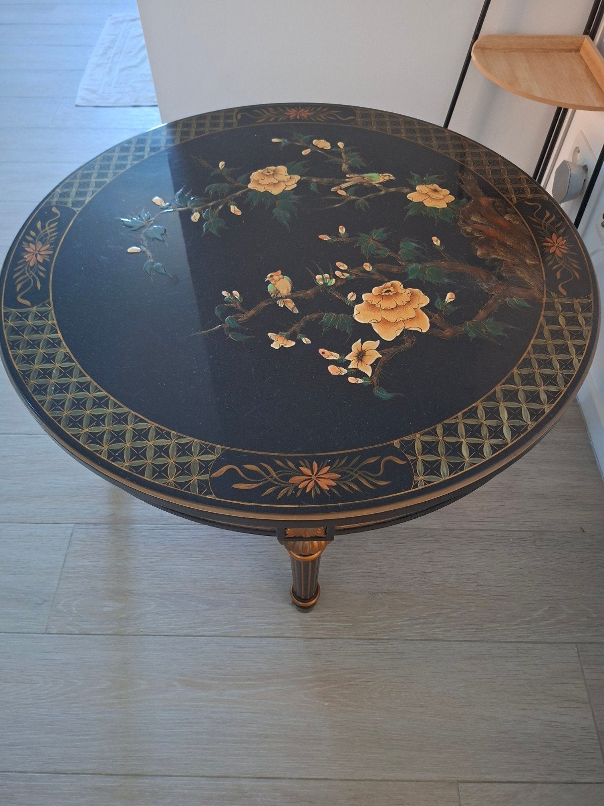 Japanse  thee tafel, Ophalen