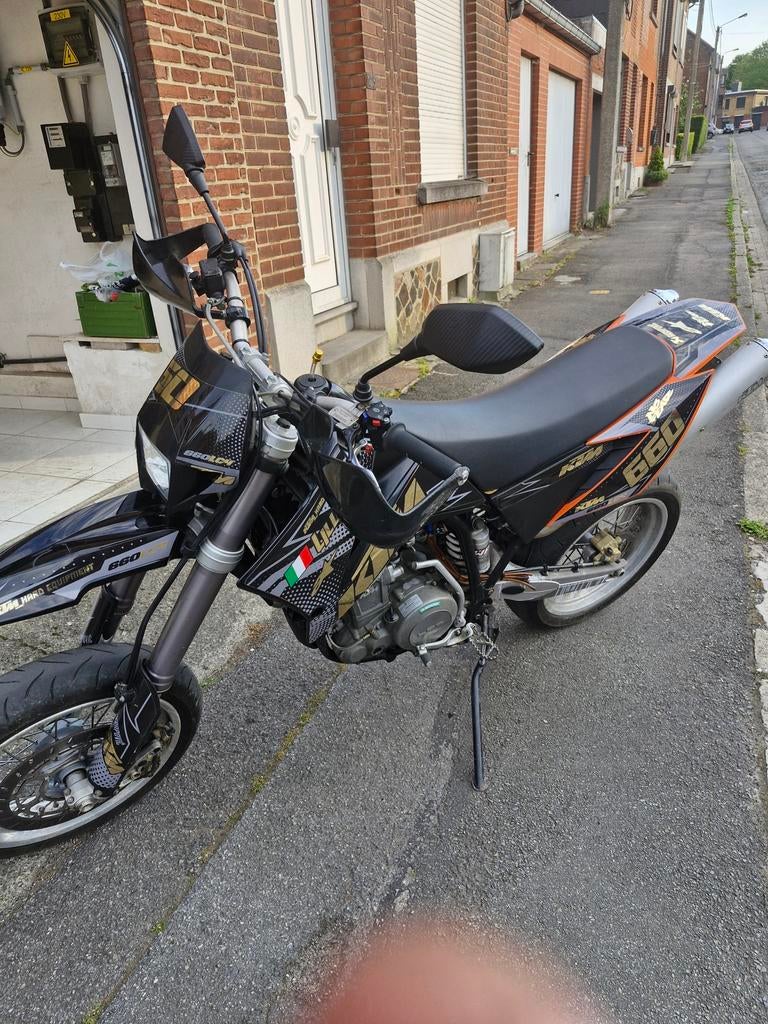 Ktm 660 SMC, Motoren, 4 cilinders, Particulier, 12 t/m 35 kW, SuperMoto
