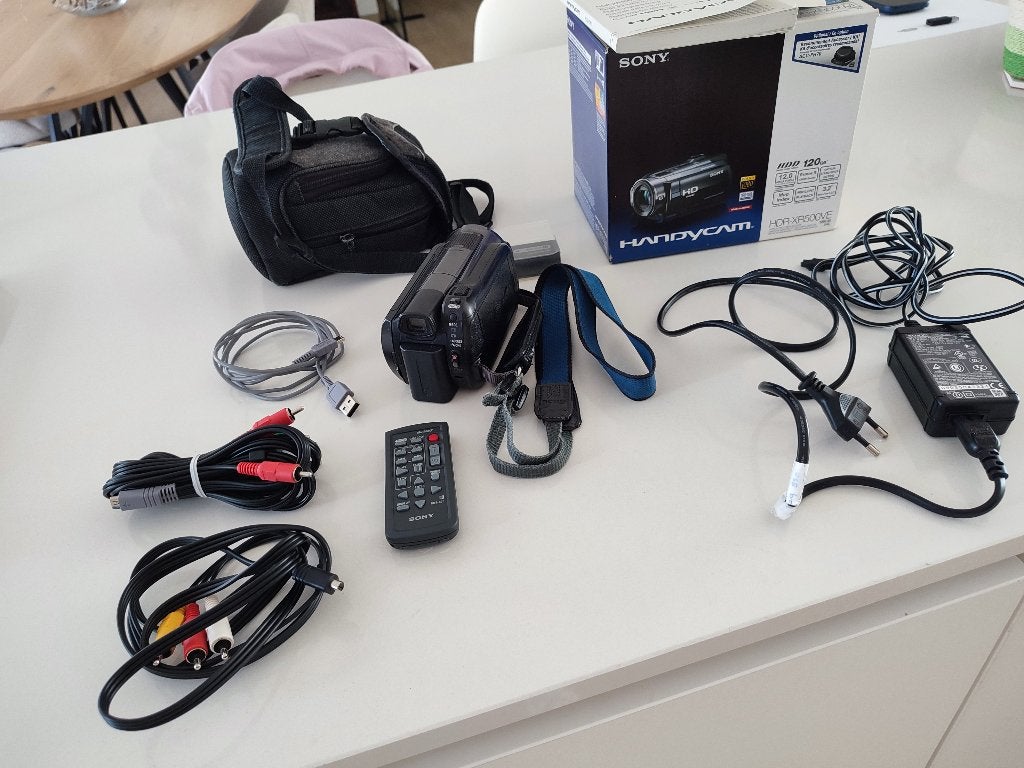 Caméra Sony Handycam HDR-XR500VE complète, Full HD, Caméra, Enlèvement, Utilisé