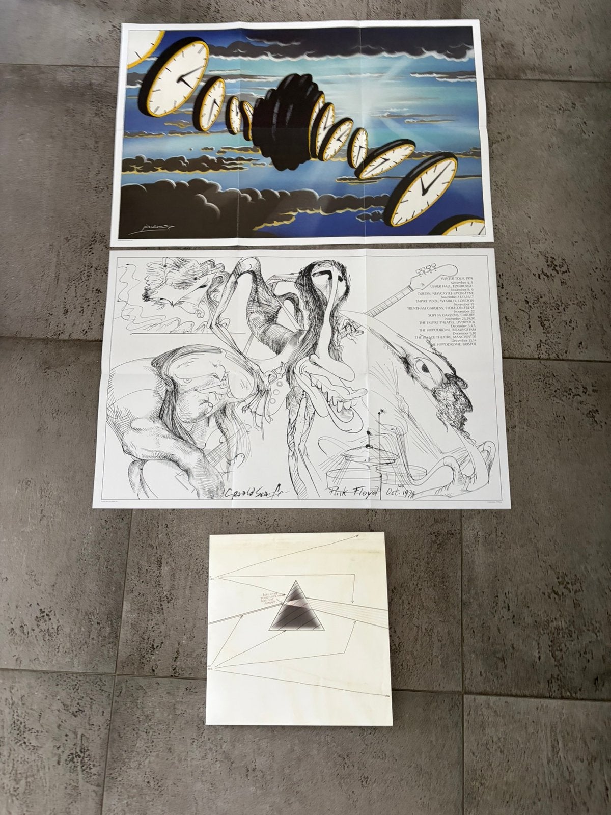 Pink Floyd, Ophalen