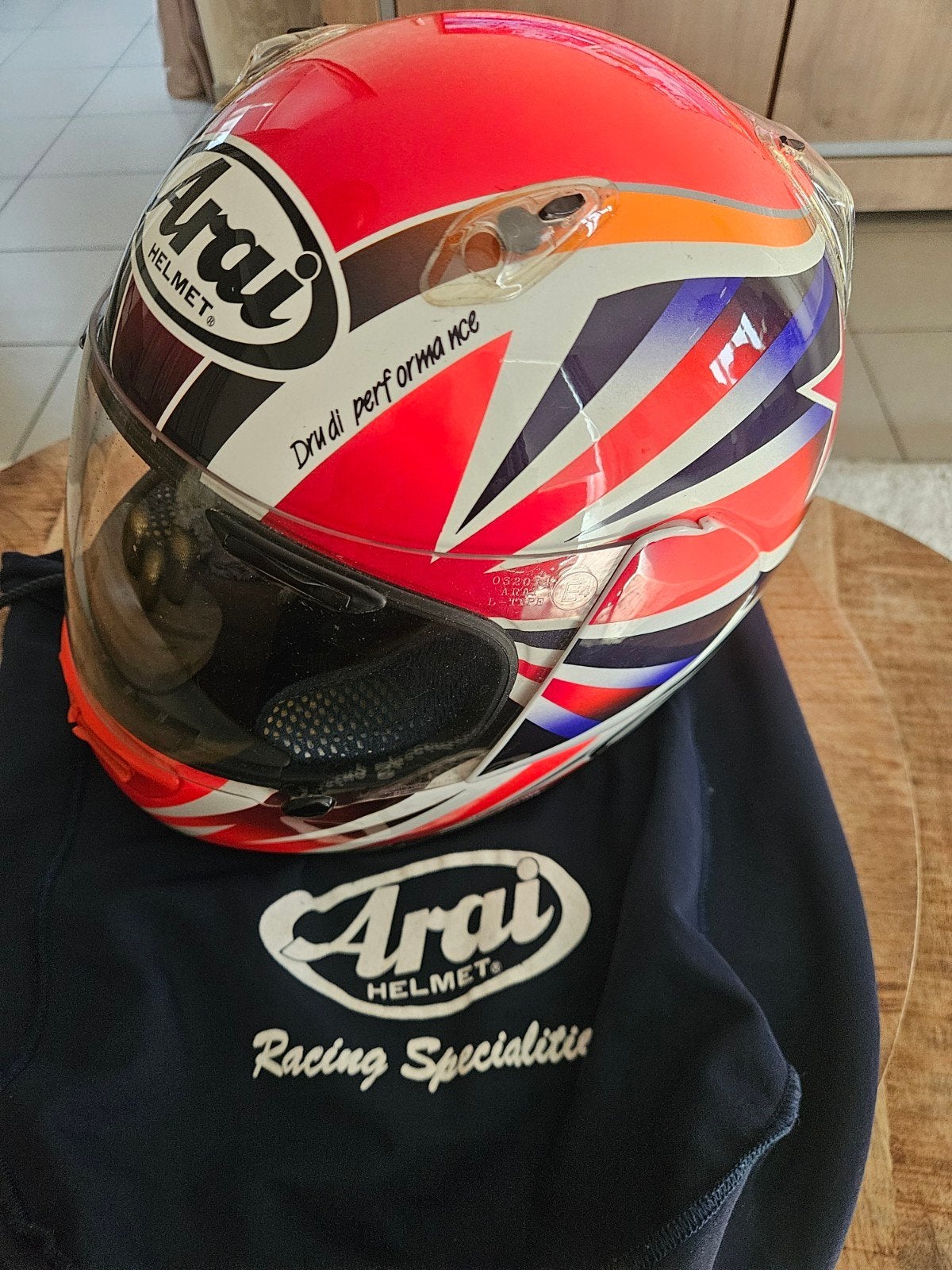 quantum arai f, Motos, Seconde main, Arai, Enlèvement ou Envoi, Casque intégral