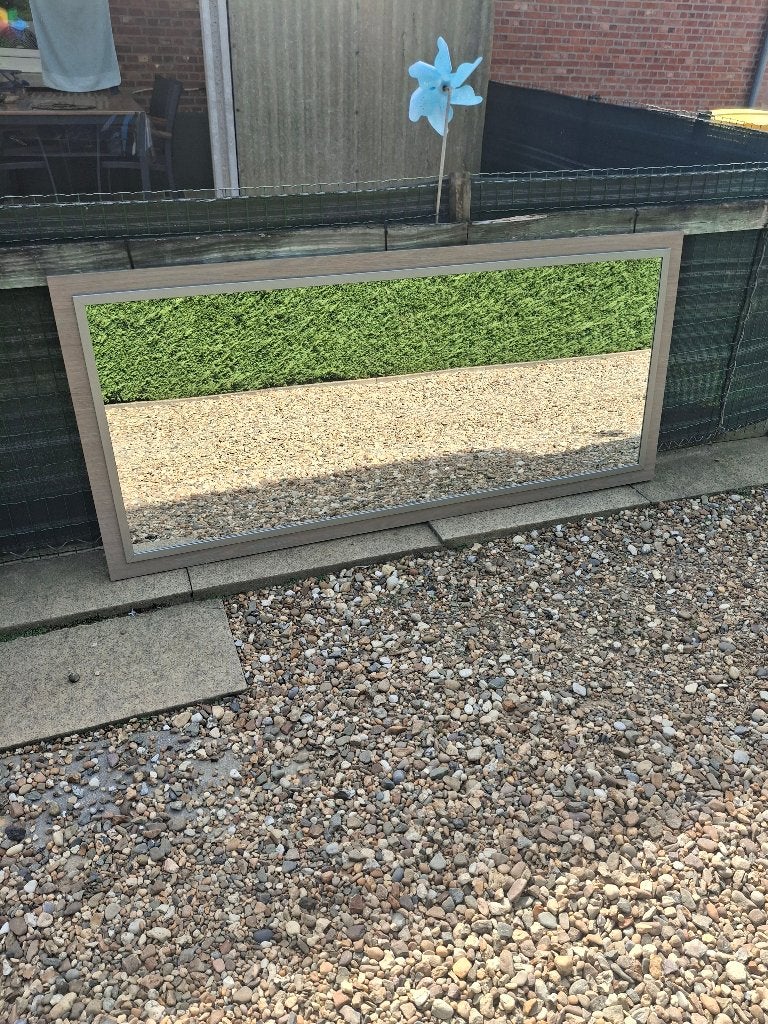 Spiegel, Huis en Inrichting, Woonaccessoires | Spiegels, Ophalen, 125 cm of meer, Zo goed als nieuw, Minder dan 100 cm
