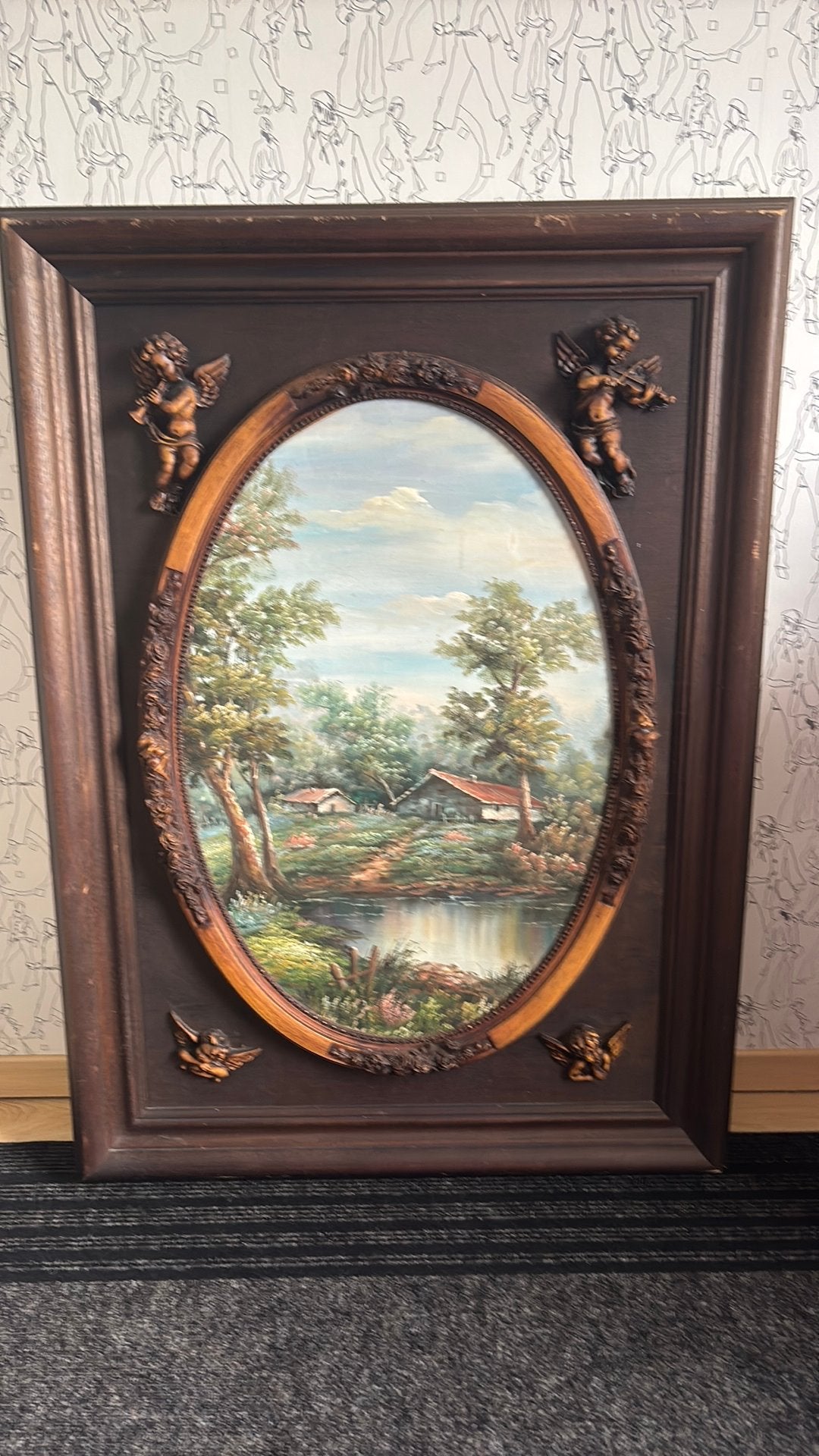 Schilderij, Antiek en Kunst, Ophalen, Landschap