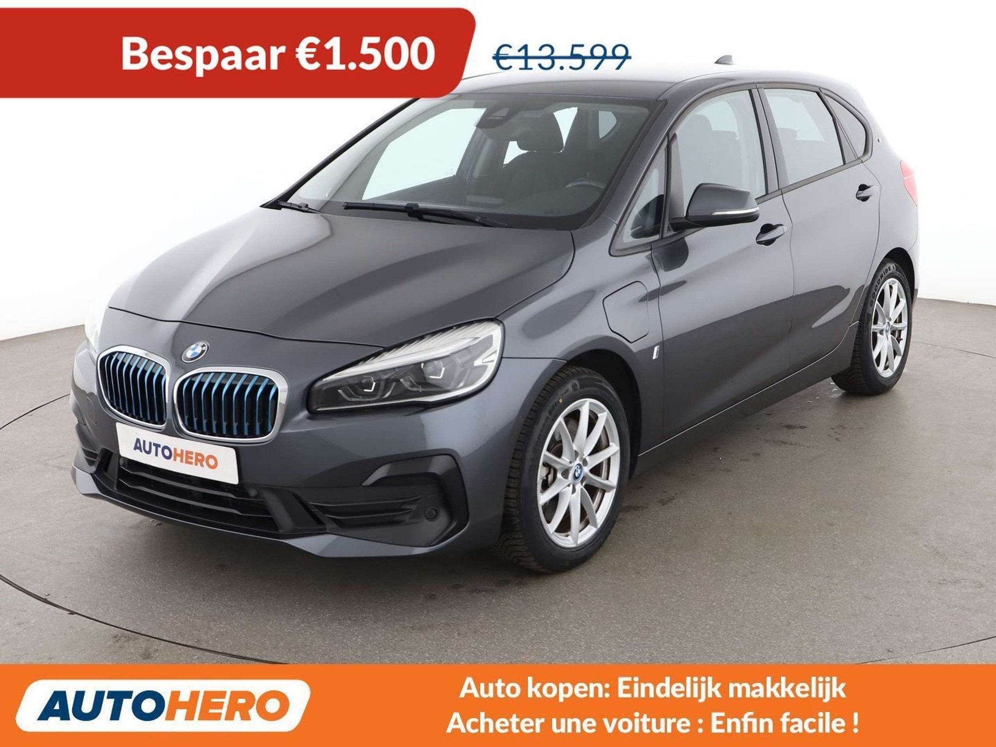 BMW 2 Serie 225 225xe Active Tourer Advantage (bj 2018), Auto's, Automaat, 63 g/km, Stof, Gebruikt