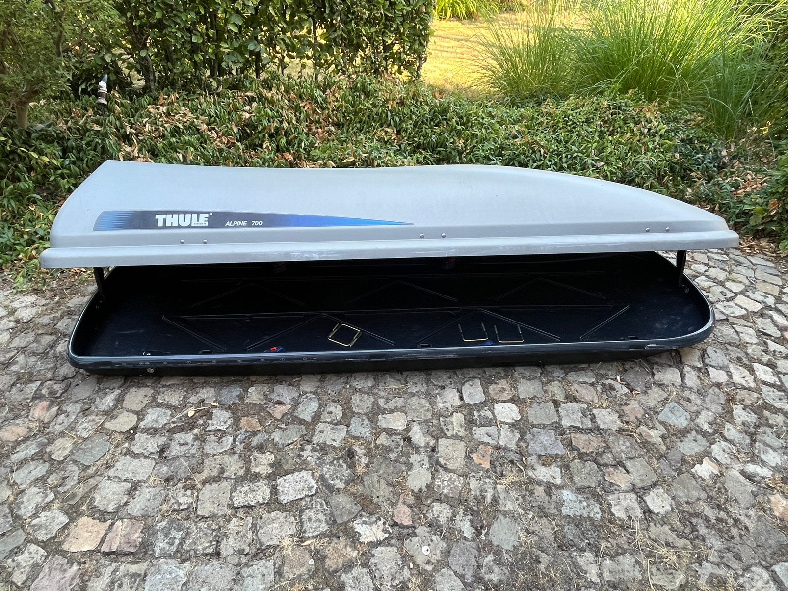 Dakkoffer Thule Alpine 700, Ophalen, Gebruikt