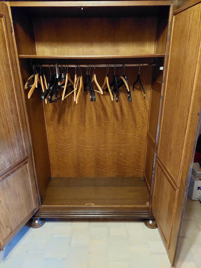 kleerkast, Ophalen, Met deur(en), Gebruikt, Klassiek