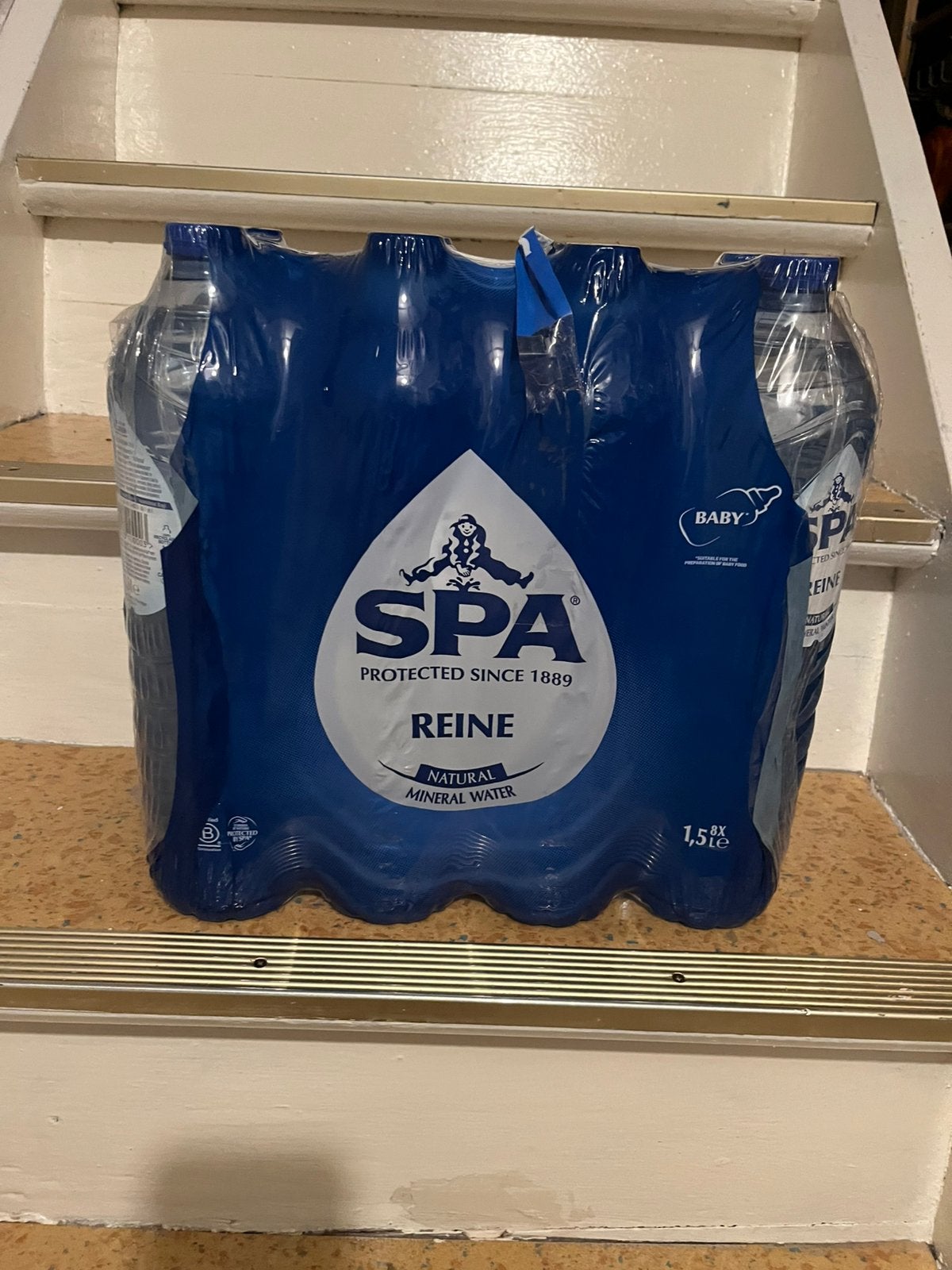 Eau spa 8x1,5l ( 5 pack)) le pack 6,5€, Electroménager, Adoucisseurs d'eau, Enlèvement ou Envoi, Comme neuf