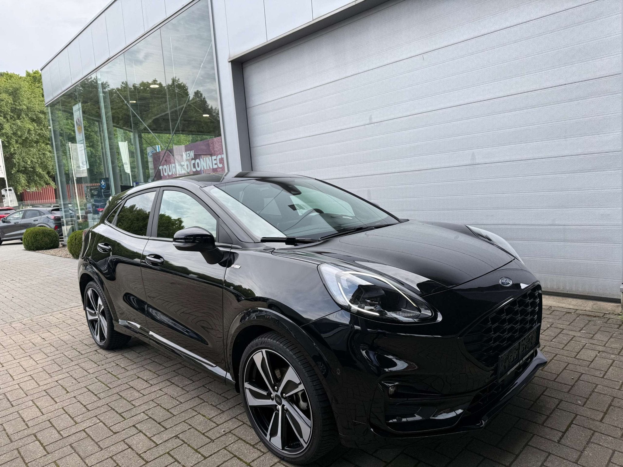 Ford Puma Ecoboost mHEV ST-Line X AUT (bj 2023, automaat), Auto's, Automaat, 114 kW, Zwart, 155 pk