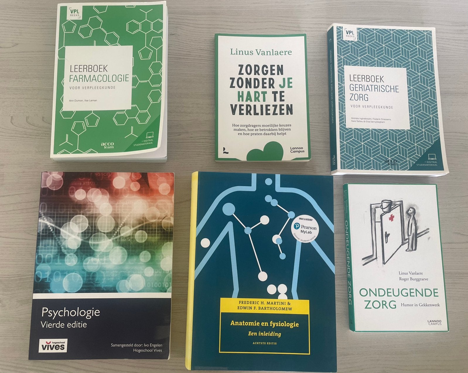 Handboeken bachelor verpleegkunde, Enlèvement ou Envoi, Utilisé, Enseignement supérieur