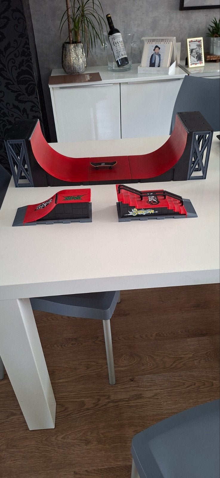 skatepark mini, Ophalen