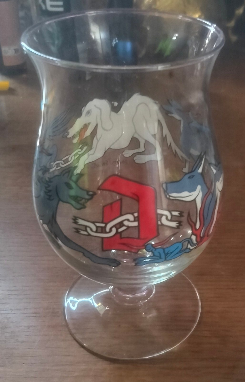 DUVEL glas ''HOND'', Collections, Enlèvement ou Envoi, Duvel