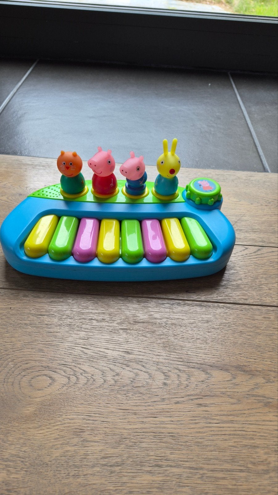 Piano Peppa Pig, Ophalen