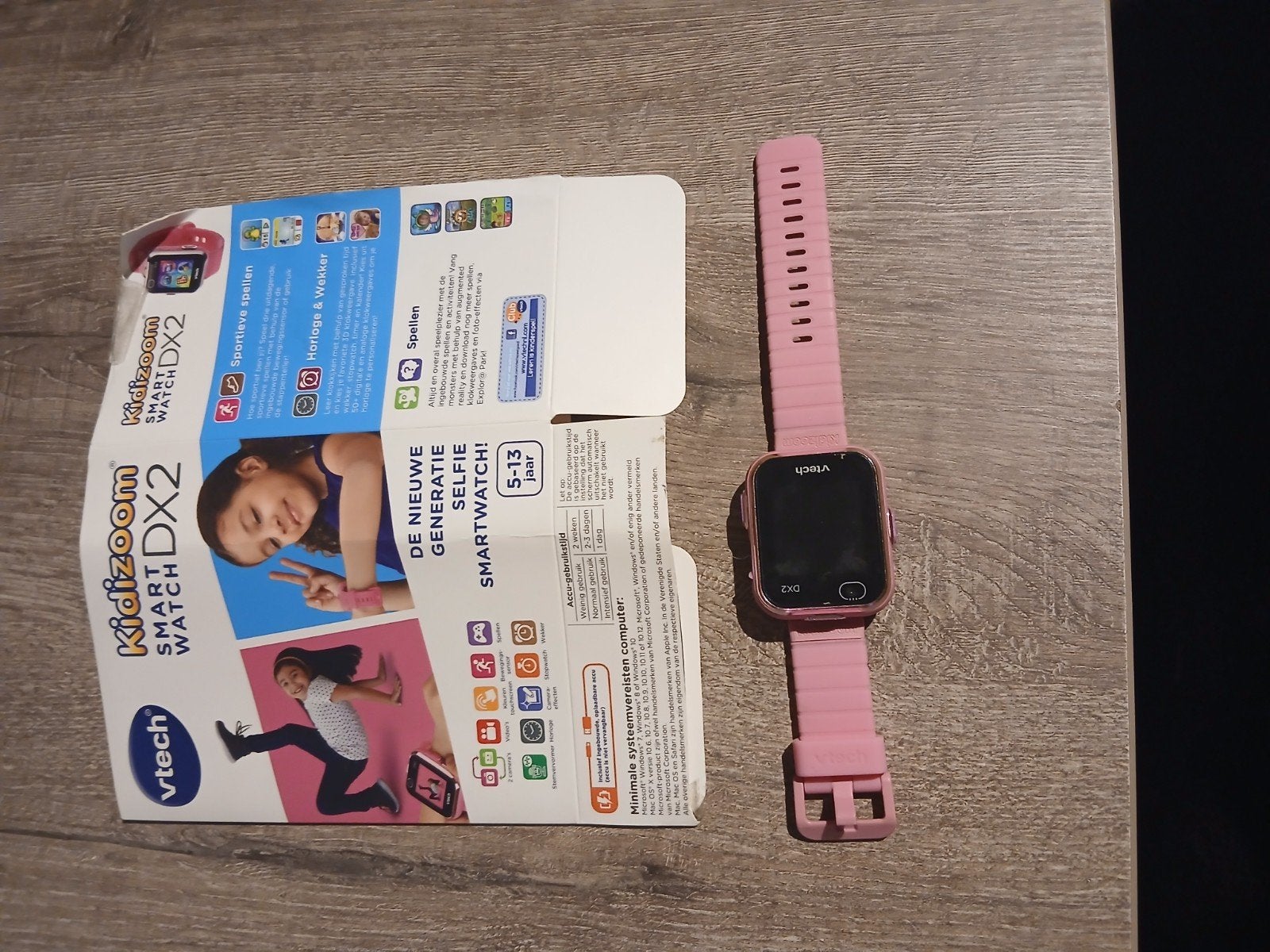 Montre connectée VTech, Enlèvement